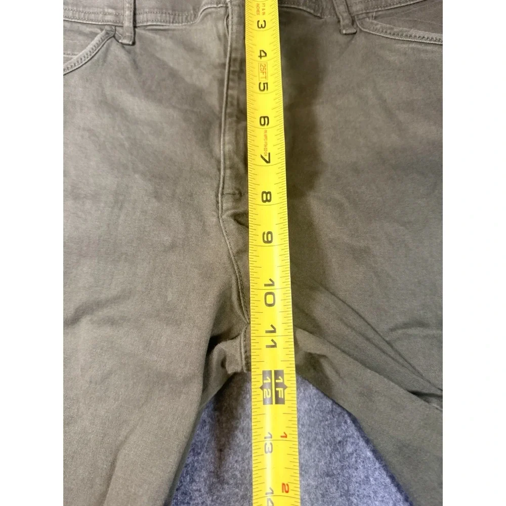 Calvin Klein Infinite‎ Flex Waist Slim Pants 36x30 Olive Green